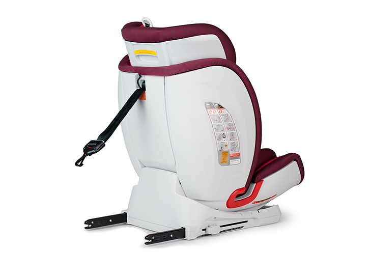 Kinderautositz Autositz 1-3 Gruppe Isofix Top-Theter-Anker Ricokids Reno rot