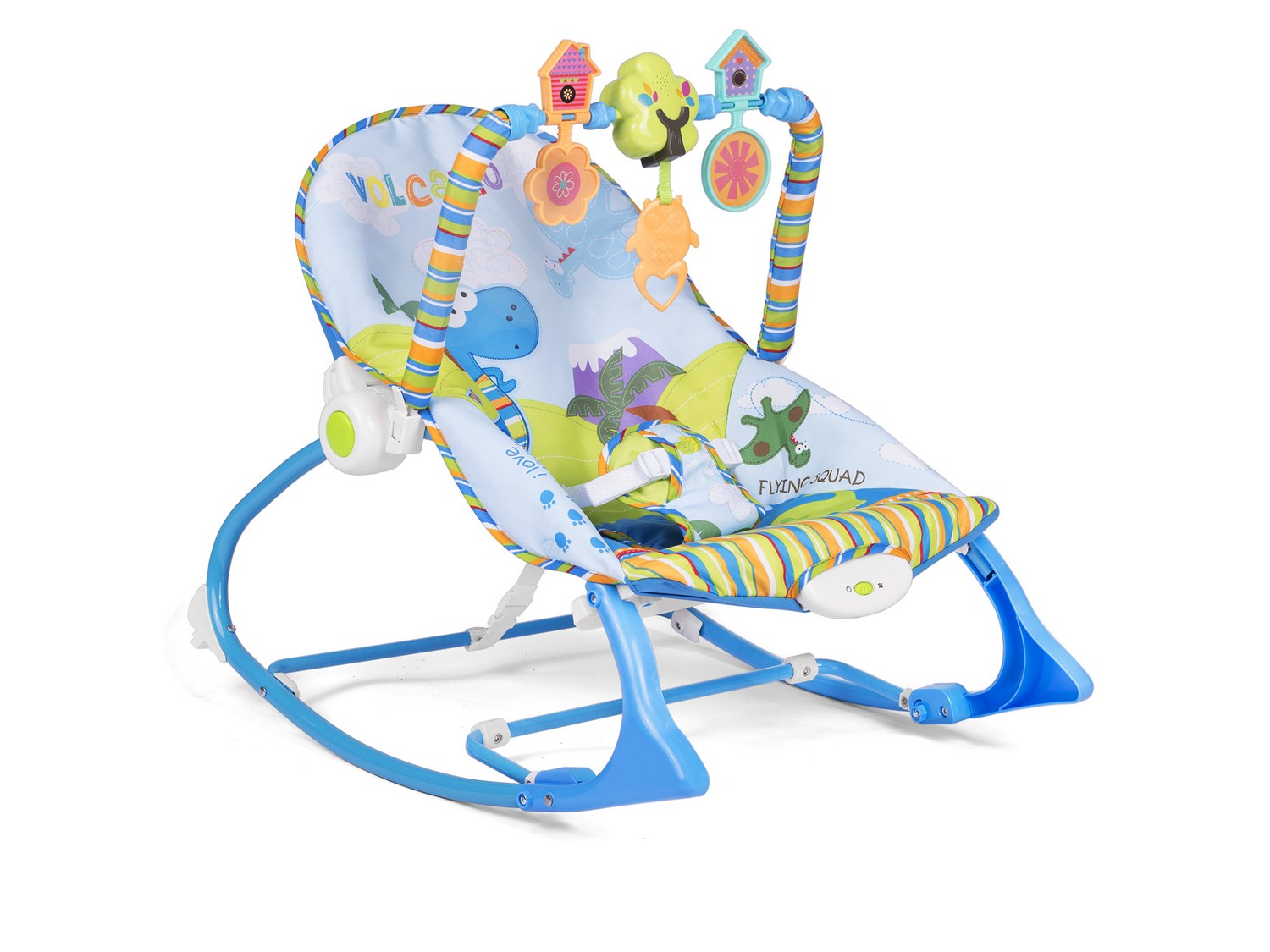 Babywippe Babyschaukel Schaukelsitz Musik Vibration mit Spielbogen bis 18 KG