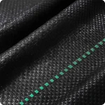 Agrotkanina ogrodowa 1,6 m x 100 m 90 g/m2 + 100 szpilek Plonos - czarna