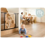 Barierka bramka zabezpieczająca czarna Nukido 718200