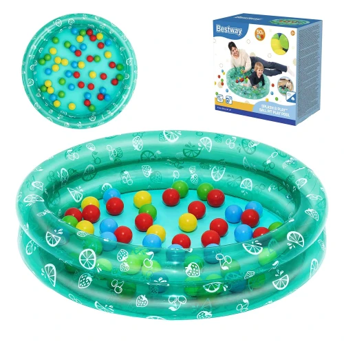 Basen dmuchany dla Dzieci z piłeczkami 91x20cm Bestway 51141