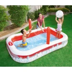 Basen dmuchany z siatkówką + piłka 254 x 168 x 97 cm Bestway 54125