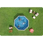 Basen ogrodowy panelowy całoroczny 366 x 122 cm 13w1 Bestawy 56574