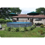 Basen ogrodowy panelowy całoroczny 488 x 132 cm 13w1 Bestawy 561CU