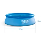 Basen ogrodowy rozporowy 244 x 76 cm 3w1 INTEX 28112 