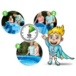 Basen ogrodowy rozporowy 366 x 76 cm 15w1 INTEX 28132 