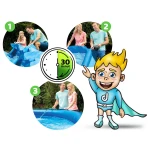 Basen ogrodowy rozporowy 396 x 84 cm 15w1 INTEX 28142