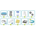 Basen ogrodowy rozporowy 457 x 107 cm 11w1 Bestway 57372