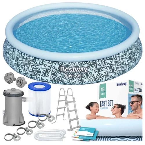 Basen ogrodowy rozporowy 457 x 107 cm 11w1 Bestway 57372