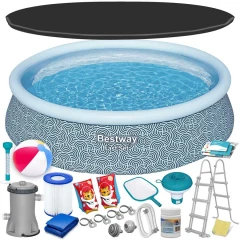 Basen ogrodowy rozporowy 457 x 107 cm 18w1 Bestway 57372