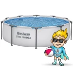 Basen ogrodowy stelażowy 305 x 76 cm 9w1 Bestway 56408