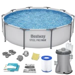 Basen ogrodowy stelażowy 305 x 76 cm 9w1 Bestway 56408