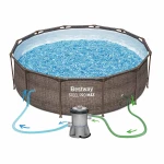 Basen ogrodowy stelażowy 366 x 100 cm 18w1 Bestway 56709