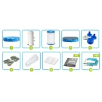 Basen ogrodowy stelażowy 366 x 76 cm 10w1 INTEX 28212