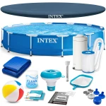 Basen ogrodowy stelażowy 366 x 76 cm 16w1 INTEX 28212 