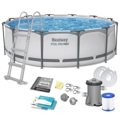 Basen ogrodowy stelażowy 366 x 100 cm 10w1 Bestway 56418