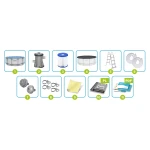 Basen ogrodowy stelażowy 366 x 122 cm 6w1 Bestway 56420