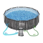 Basen ogrodowy stelażowy 366 x 100 cm 18w1 Bestway 5614X + maszynka do baniek GRATIS