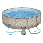 Basen ogrodowy stelażowy 396 x 107 cm 11w1 Bestway 561FY