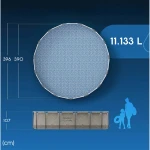 Basen ogrodowy stelażowy 396 x 107 cm 11w1 Bestway 561FY