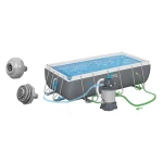 Basen ogrodowy stelażowy 404 x 201 x 100 cm 11w1 Bestway 56442