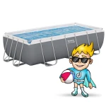 Basen ogrodowy stelażowy 404 x 201 x 100 cm 11w1 Bestway 56442