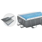Basen ogrodowy stelażowy 404 x 201 x 100 cm 18w1 Bestway 56442 