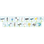 Basen ogrodowy stelażowy 412x201x122 cm 17w1 Bestway 56457N