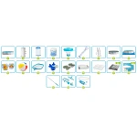 Basen ogrodowy stelażowy 427 x 107 cm 21w1 INTEX 26720