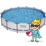 Basen ogrodowy stelażowy 427 x 84 cm 10w1 Bestway 56595