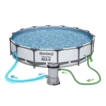 Basen ogrodowy stelażowy 427 x 84 cm 17w1 Bestway 56595