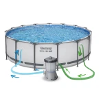 Basen ogrodowy stelażowy 457 x 122 cm 18w1 Bestway 56438