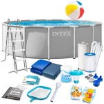 Basen ogrodowy stelażowy 457 x 122 cm 17w1 INTEX 26726ND