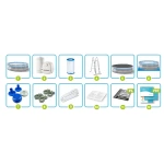 Basen ogrodowy stelażowy 488 x 122 cm 11w1 INTEX 26730