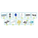 Basen ogrodowy stelażowy 488 x 305 x 107 cm 11w1 Bestway 56946