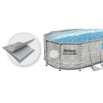 Basen ogrodowy stelażowy 549 x 274 x 122  cm12w1 Bestway 56716N