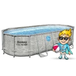 Basen ogrodowy stelażowy 549 x 274 x 122  cm12w1 Bestway 56716N