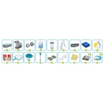 Basen ogrodowy stelażowy 549 x 274 x 122 cm 17w1 Bestway 56710