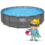 Basen ogrodowy stelażowy 549 x 132 cm 11w1 Bestway 561KC