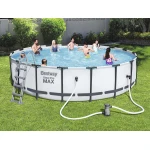 Basen Ogrodowy Stelażowy 549 x 122 cm 11w1 Bestway 56462 