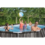 Basen ogrodowy stelażowy 610 x 366 x 122 cm 18w1 Bestway 5611R