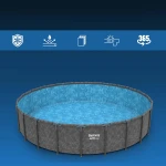 Basen ogrodowy stelażowy 610 x 132 cm 11w1 Bestway 561KE