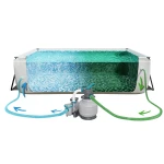 Basen ogrodowy stelażowy 640 x 274 x 132 cm 12w1 Bestway 5612B