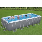 Basen ogrodowy stelażowy 640 x 274 x 132 cm 11w1 Bestway 5612B