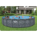 Basen ogrodowy stelażowy 671 x 132 cm 11w1 Bestway 561JZ