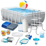 Basen ogrodowy stelażowy Prism Frame 300 x 175 x 80 cm 18w1 INTEX 26784