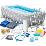 Basen ogrodowy stelażowy Prism Frame 488 x 244 x 107 cm 18w1 INTEX 26792