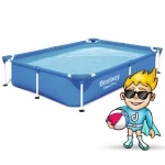 Basen prostokątny stelażowy 221x150x43 cm Bestway 56401
