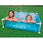 Basen stelażowy Mini dla dzieci turkusowy 122 x 122 x 30 cm INTEX 57173