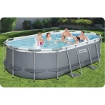 Basen stelażowy ogrodowy 427 x 250 x 100 cm 11w1 Bestway 56620